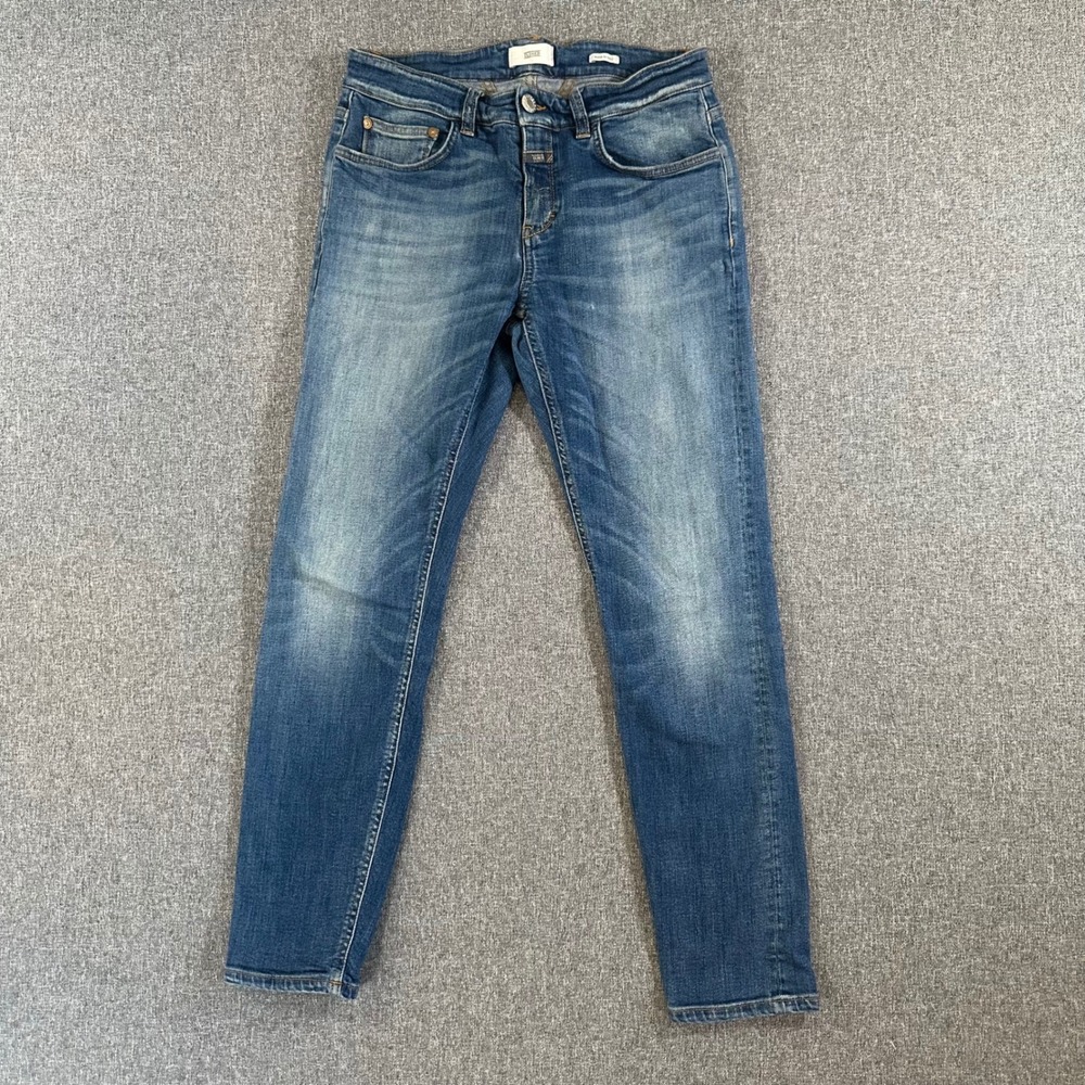 Closed Jeans Womens 29 Slim Fit Blue Italian Candiani Denim Made in Italy